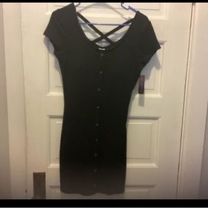 Tshirt dress Medium Black